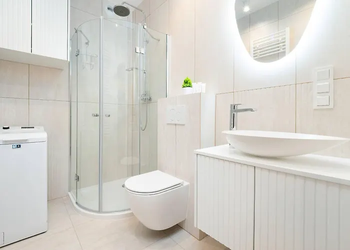 Lejlighed Bright Ac With Parking Next To Manufaktura By Renters Łódź