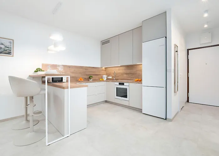 Lejlighed Bright Ac With Parking Next To Manufaktura By Renters *